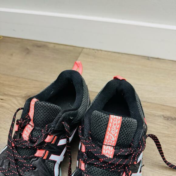 ASICS Gel Venture 8 Black And Pink Sneakers Women’s Size 8.5 Wide - Picture 9 of 11